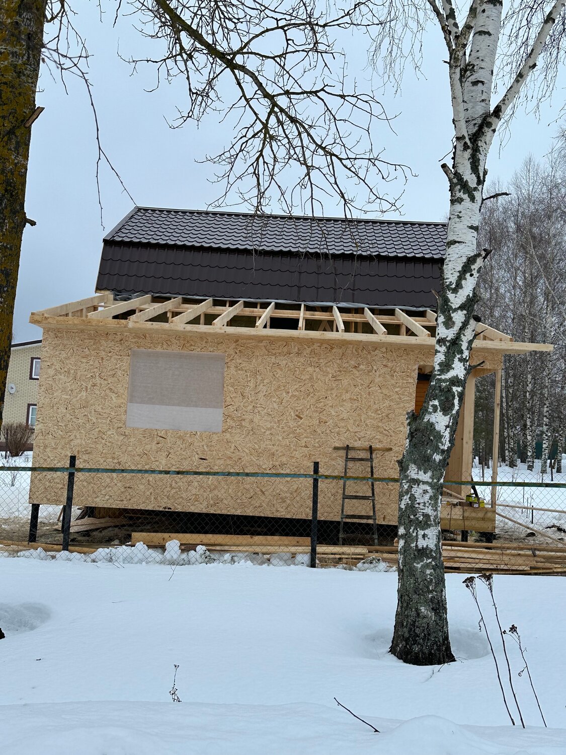 дома из сип панелей, дом из сип панелей, строительство дома из сип панелей, сип панели дом, домик 6х3 из сип панелей
