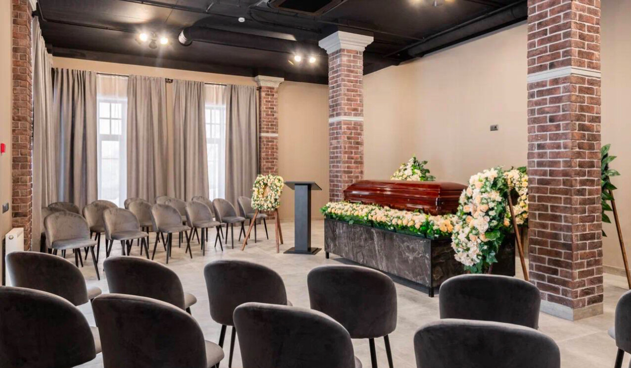 похоронный дом, ритуальная услуга, ритуальный зал, организация похорон, зал прощаний