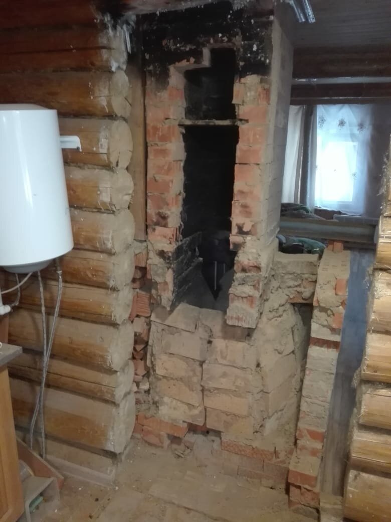 Демонтаж печи