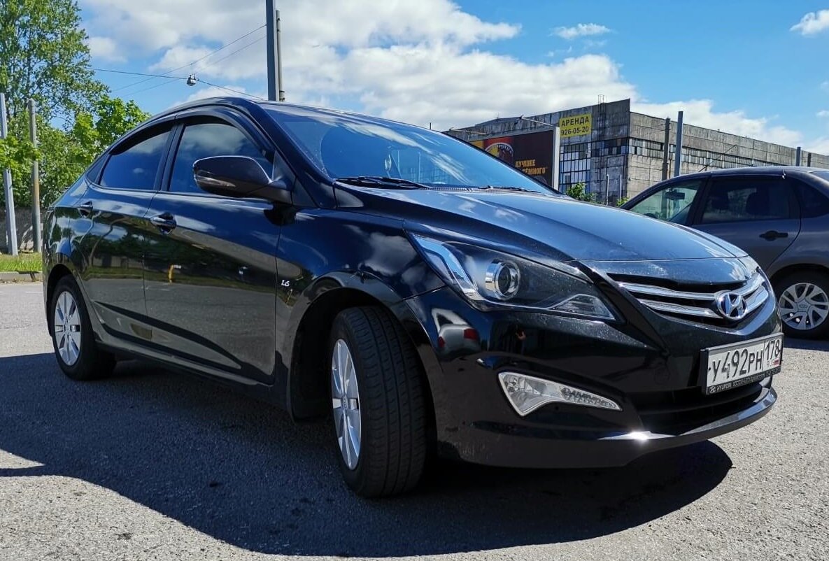 hyundai solaris, хендай солярис 2016 черный, хендай солярис 2014 черный, solaris 2016 черный, Hyundai Elantra V (MD) Рестайлинг