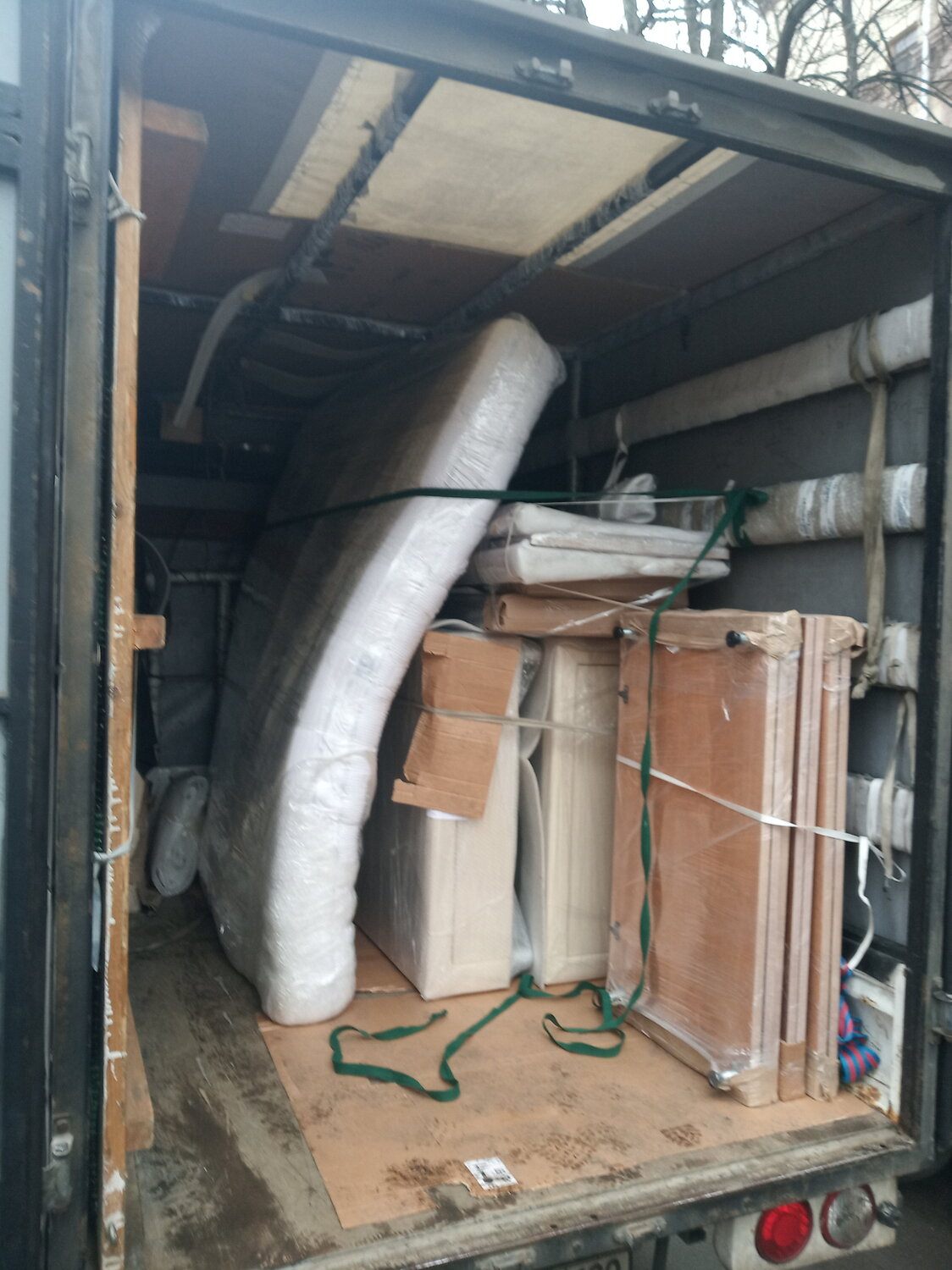 грузовая, гараж, транспортный, фургон, из чего сделать пол в фургоне