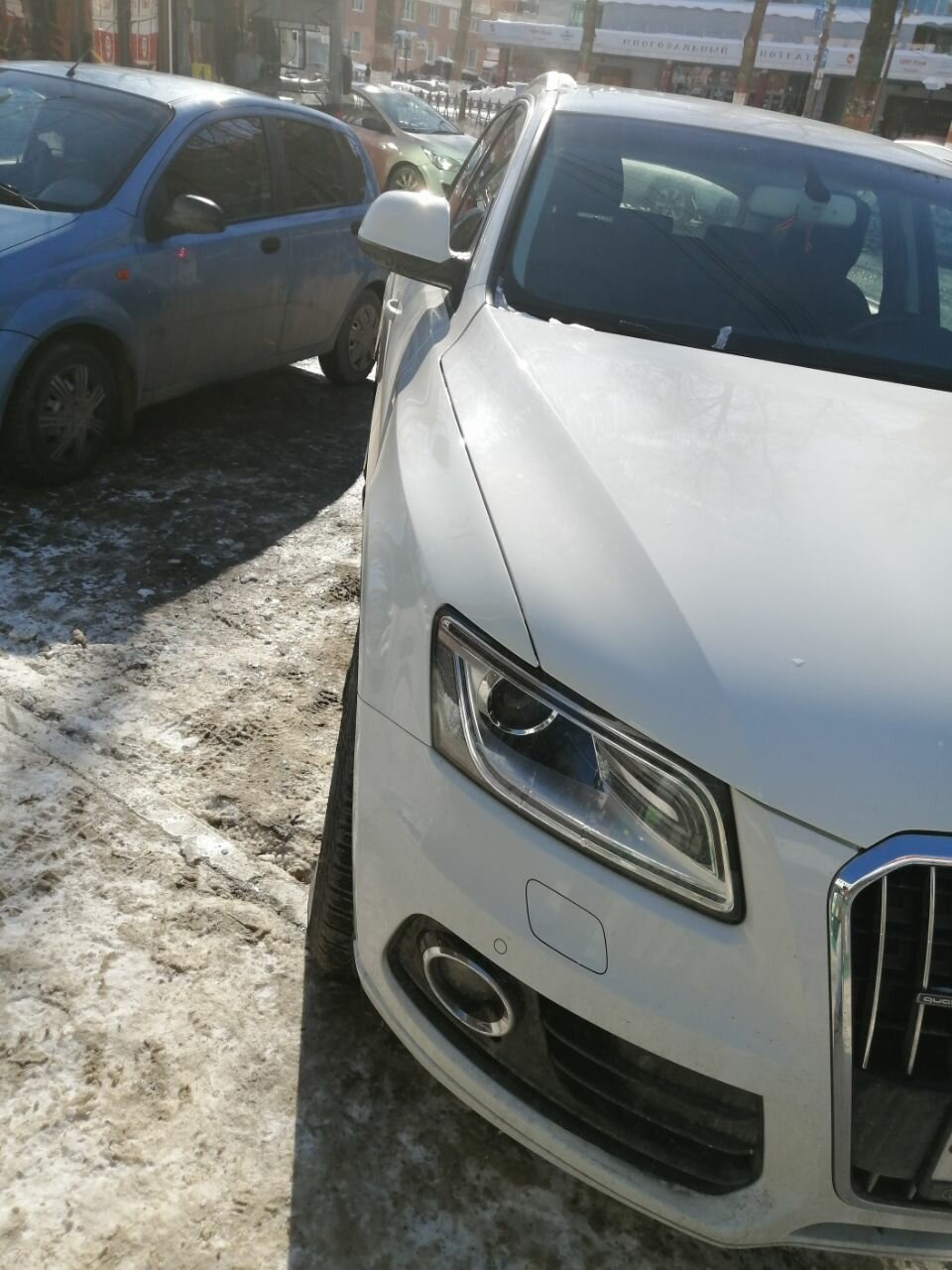 авто, audi q5, audi, автомобиль, audi a6 белая