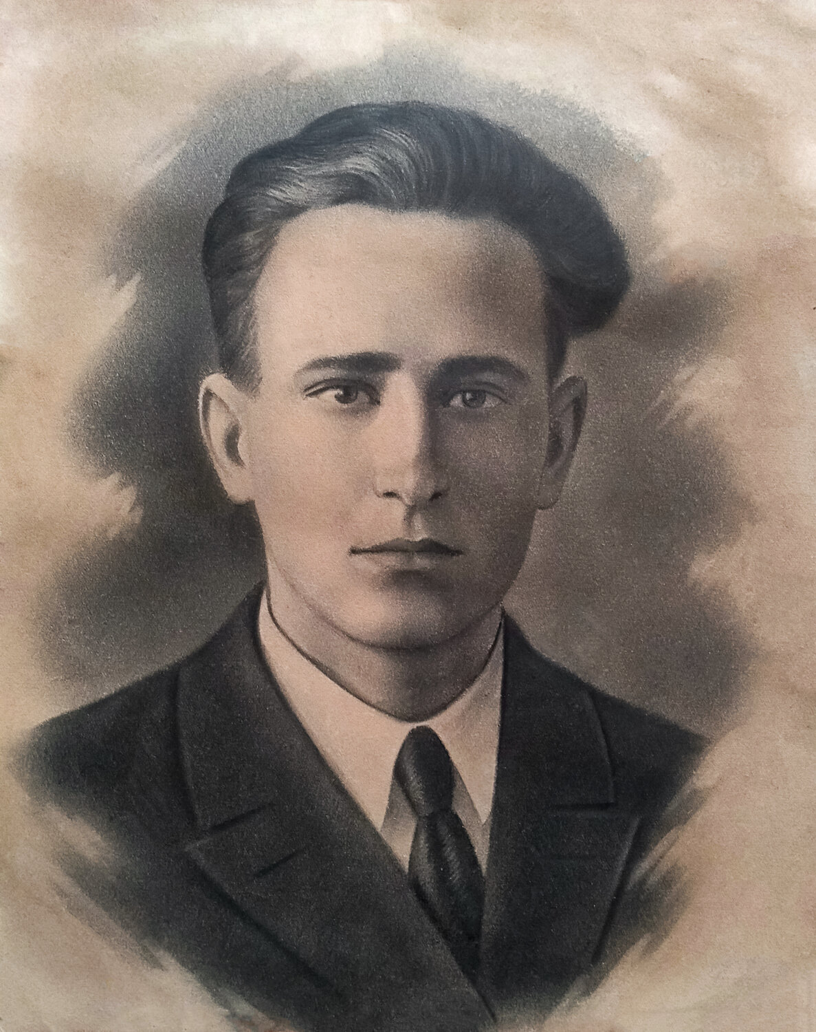 кобелев андрей антонович 1910, андреев виктор васильевич иван чомья, кудрявцев иван андреевич 1910г., портрет, игорь павлович власов