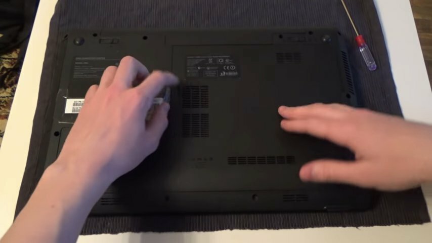 ноутбук, aspire e1 532g батарея, извлечение батареи из ноутбука, ноутбук леново вытащить батарею, acer aspire