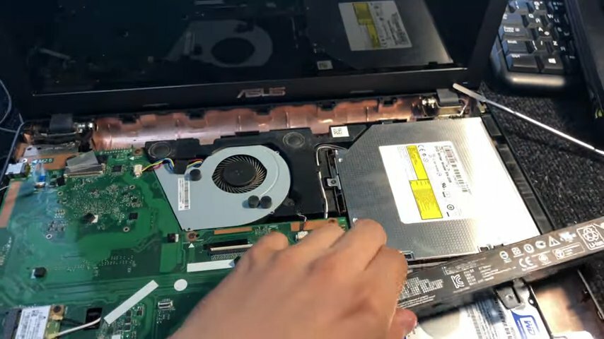 ноутбук асус x551c, внутри ноута asus x540m, ноутбук asus x550c разобранный, ноутбук asus x551ma, ноутбук asus f552c