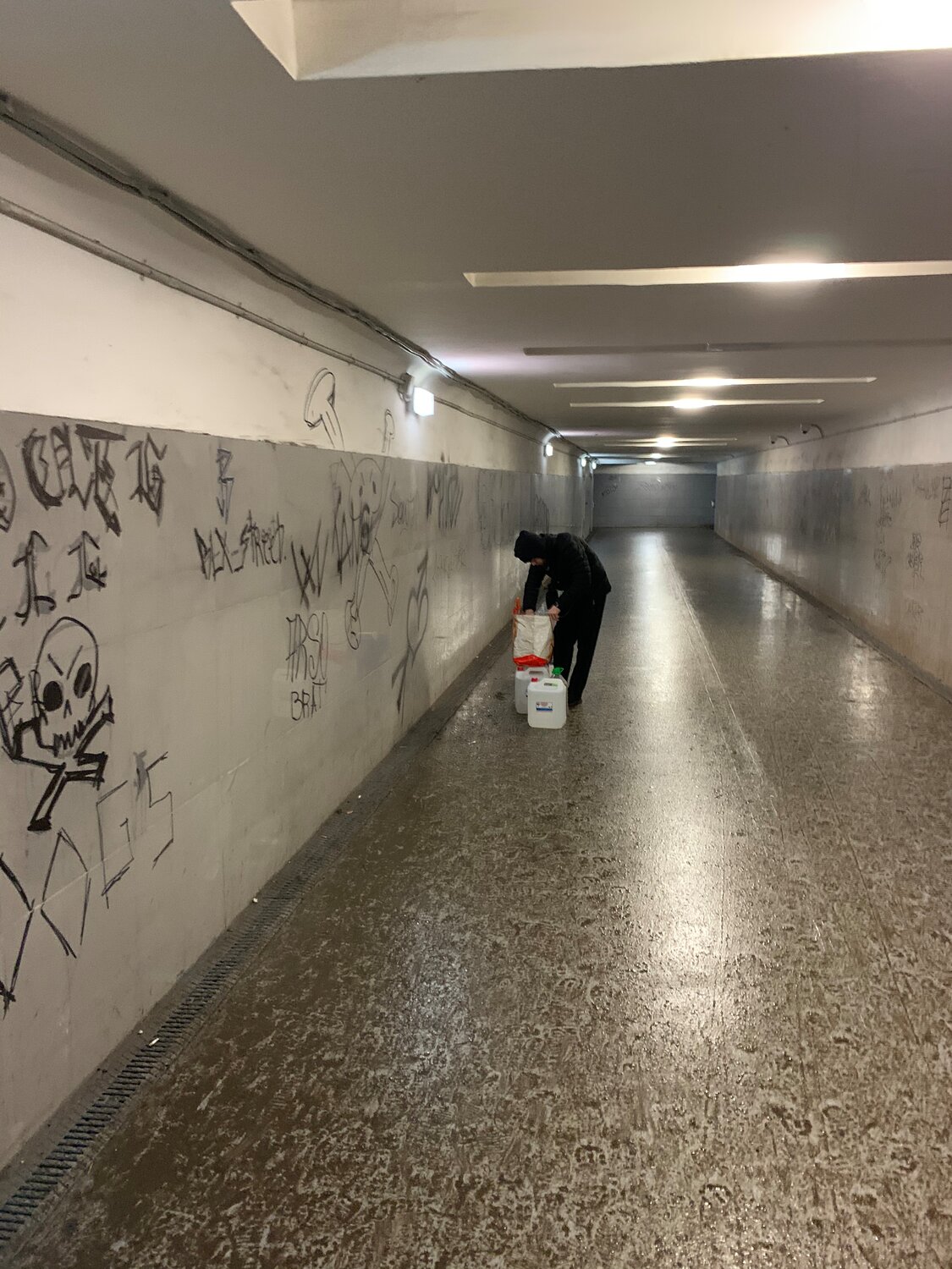 подземный переход, подземный переход под тверской, подземный, самый длинный подземный переход в москве, подземный пешеходный переход