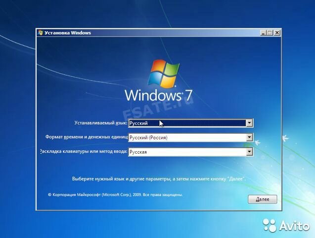 установка windows 7, установка windows, windows 7, установка виндовс, windows