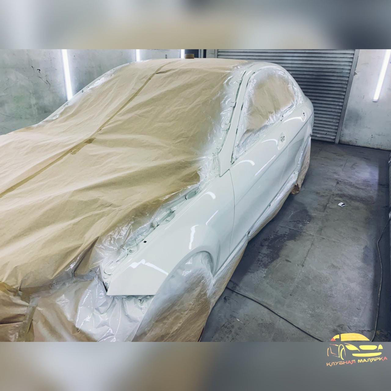 автомобиль, авто, покраска автомобиля, покраска авто, покраска автомобиля женщиной