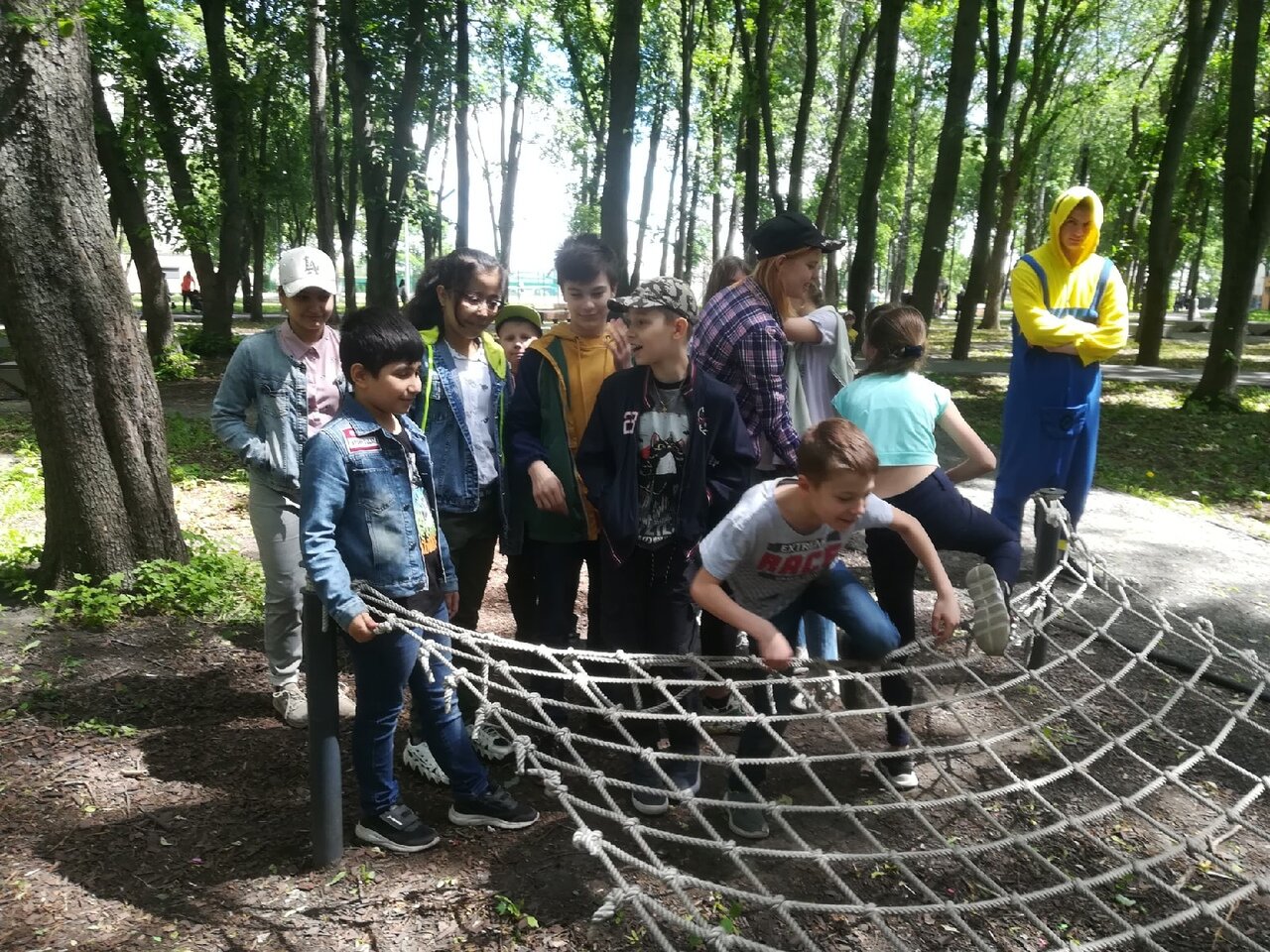 лагерь, лагерь уникальный, парк белый ветер волгоград, лагерь компонент, веревочный курс
