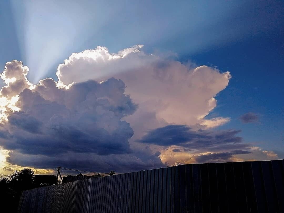 небо с облаками, облака, красивые летние облака, высококучевые облака, cumulus облака