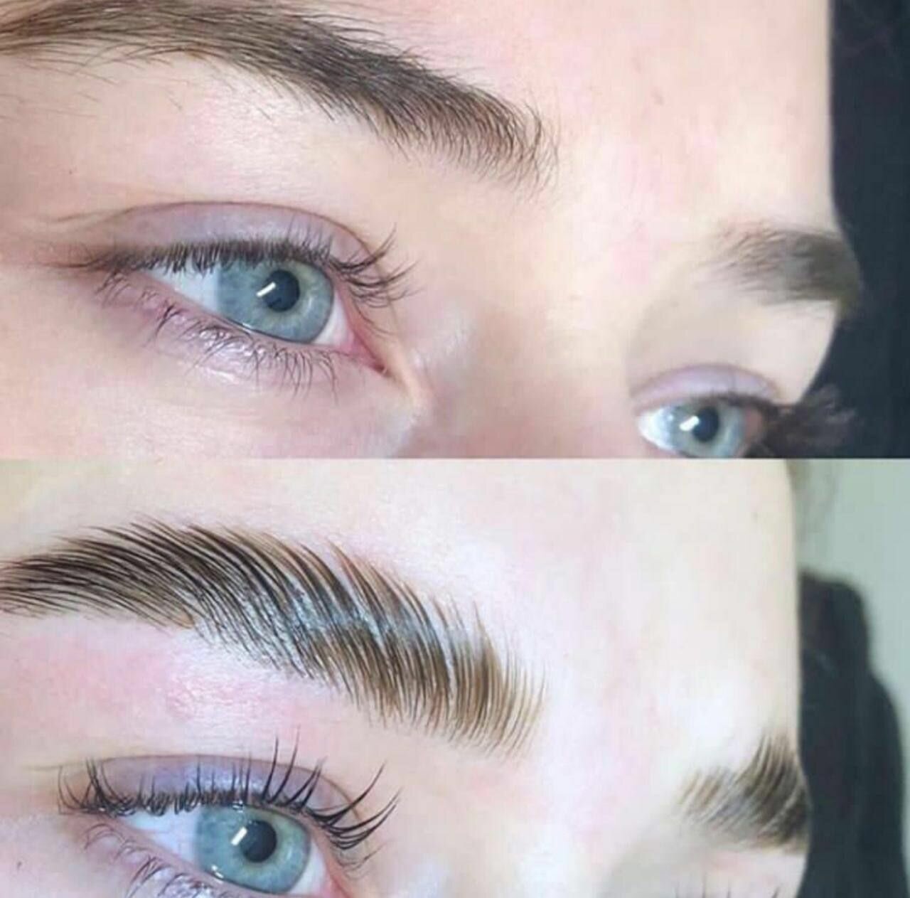 ламинирование и окрашивание бровей, перманентная укладка бровей, ламинирование бровей без окрашивания, элан ламинирование бровей, ламинирование бровей без коррекции