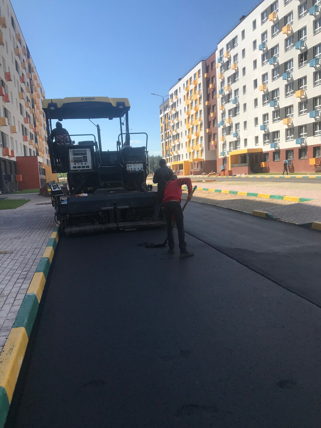 асфальтирование, асфальтирование территории, укладка асфальта, асфальтирование москва, asfalt