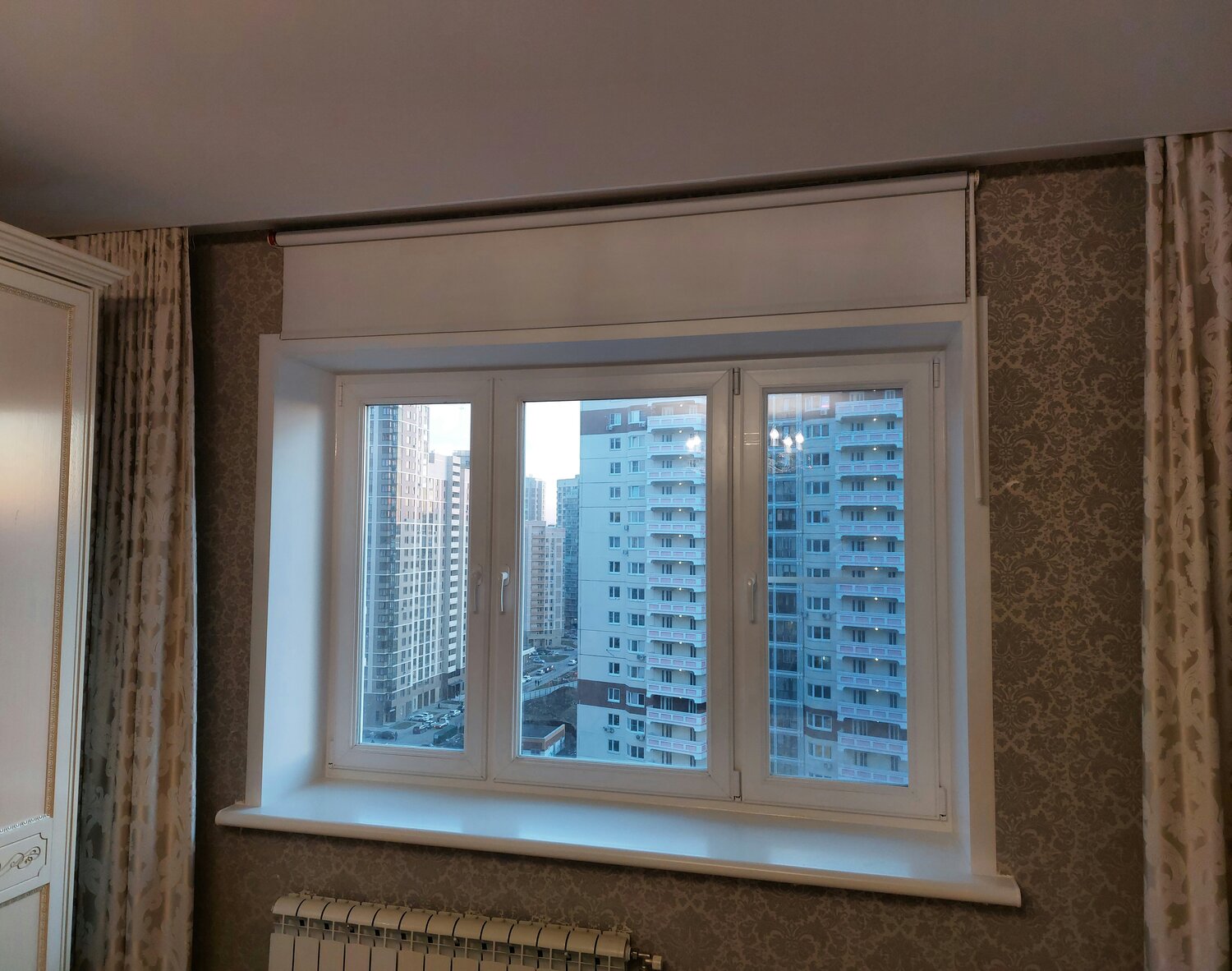 пластиковые окна, отделка откосов, пластиковые окна в квартире, откос окна, окно