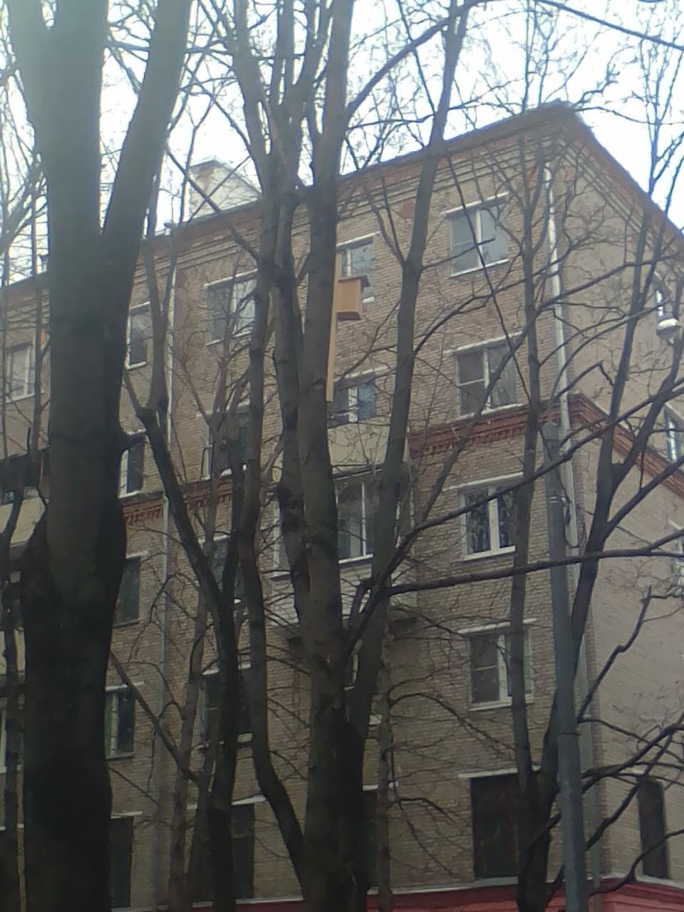здание, жилой дом, кирпичный жилой дом, улица планетная д 29, пятиэтажка
