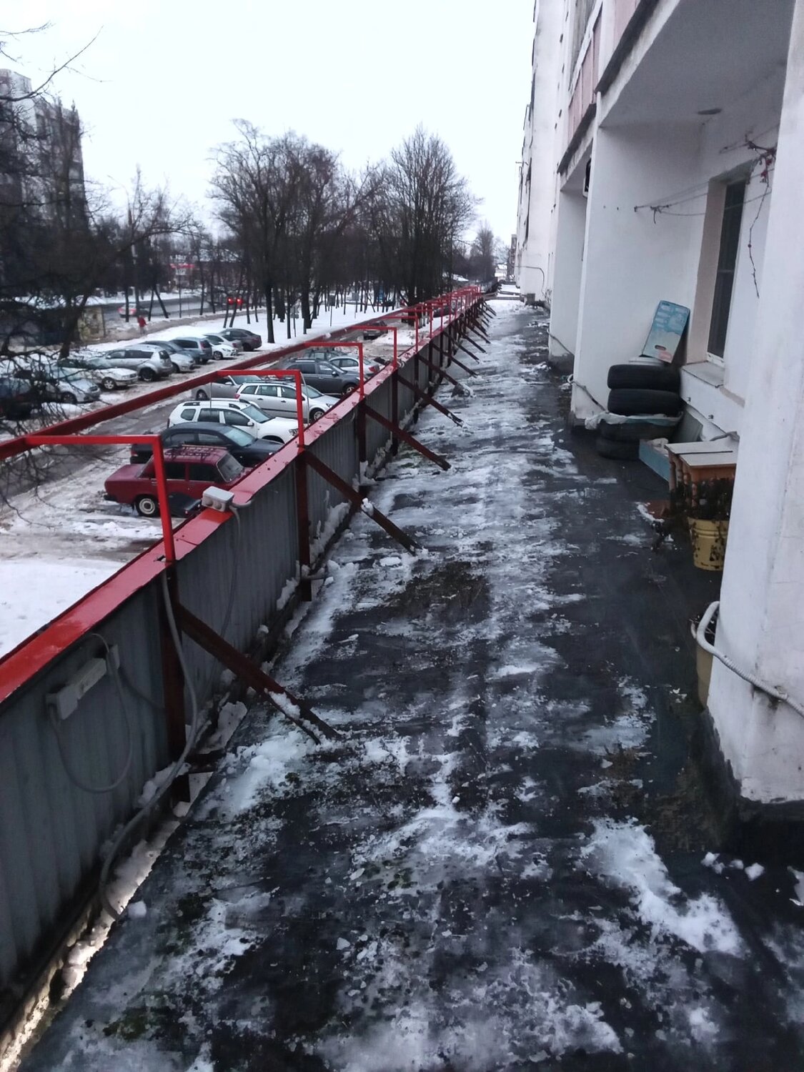 мост через реку, пандус, дорога, защита на пандус в снег и гололед, улица
