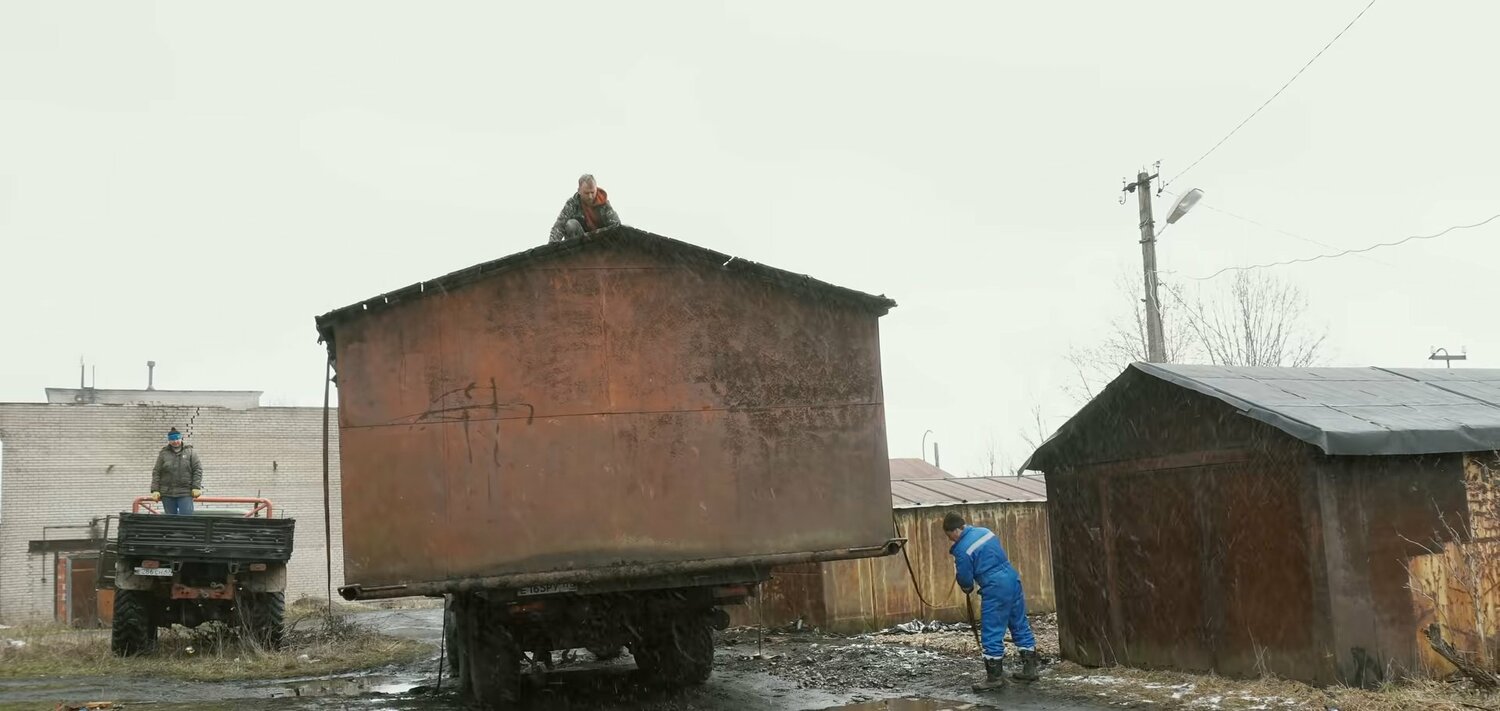 металлический гараж, гаражи во владимире, снос гаражей, железный гараж, гараж