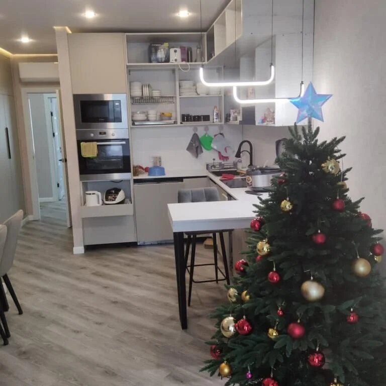 квартира, интерьер, студии, кухня студия, кухня гостиная