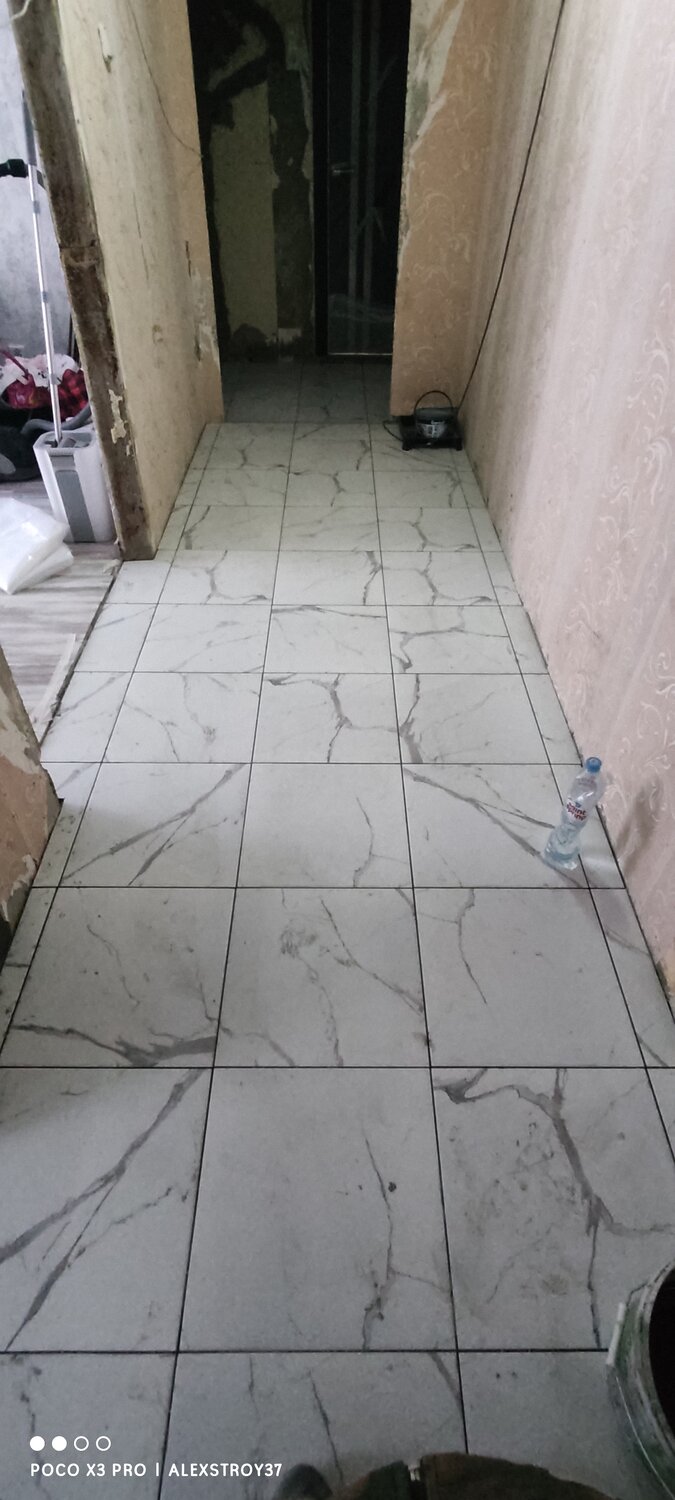 укладка керамогранита 60*60 merida, укладка керамогранита, укладка плитки, пол плитка, укладка плитки на пол в квартире