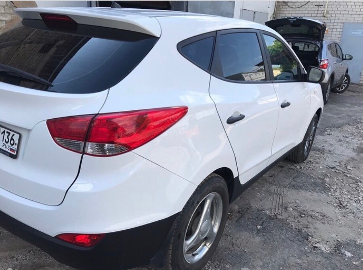 hyundai ix35, hyundai ix, хендай ix, белый хендай, Hyundai ix35