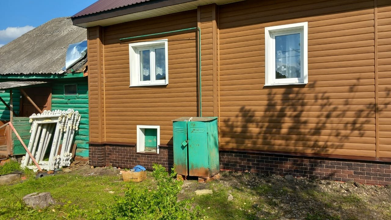 Обшить дом сайдингом