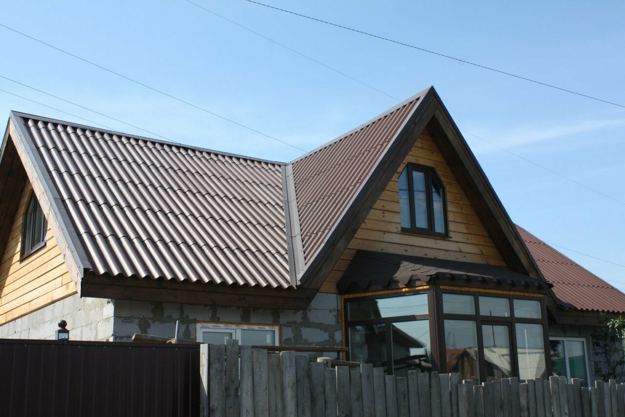 профлист для крыши, крыша из профнастила, крыша профнастил, кровля из шифера, профнастил для кровли
