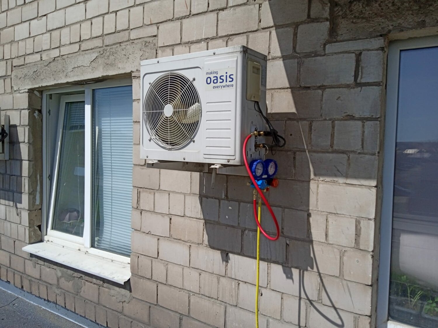 кондиционер наружный, кондиционер oasis et-12n, кондиционеры сплит системы, кондиционер oasis et7n, кондиционер наружный блок