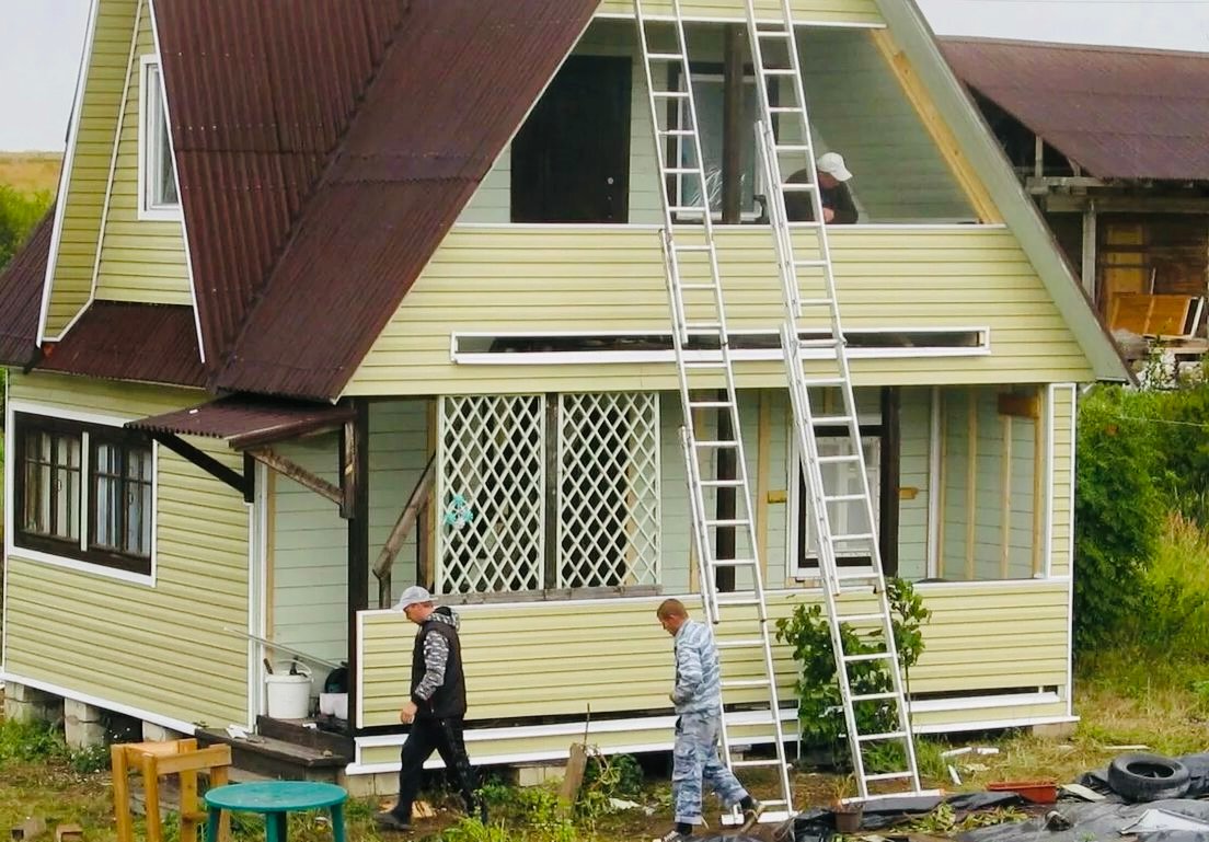 дом дача, дачный дом, дачный домик, дача обшитая сайдингом, дома дачи
