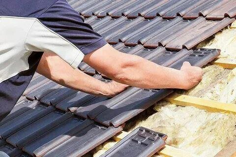 монтаж керамической черепицы, монтаж цементно песчаной черепицы, укладка черепицы на крышу, монтаж кровли, монтаж металлочерепица