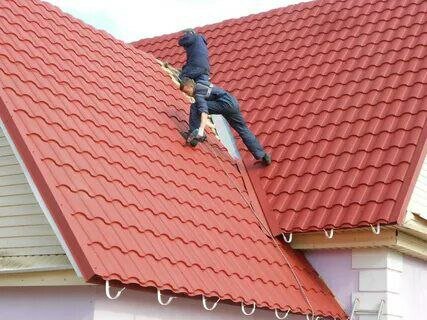 кровли из металлочерепицы, ендова кровли металлочерепица, металлочерепица монтерей ендовая, монтаж кровли, крыша из металлочерепица