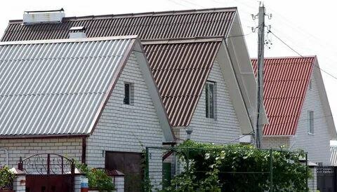 шифер крыша, кровля из шифера, монтаж шифера на крышу, крыша профнастил, дом с шиферной крышей