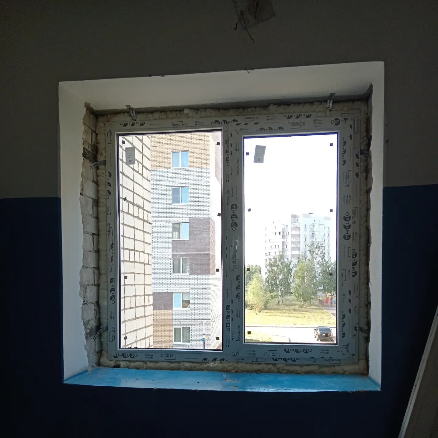 откос окна, окна, пластиковое окно, окна без откосов, домком окна