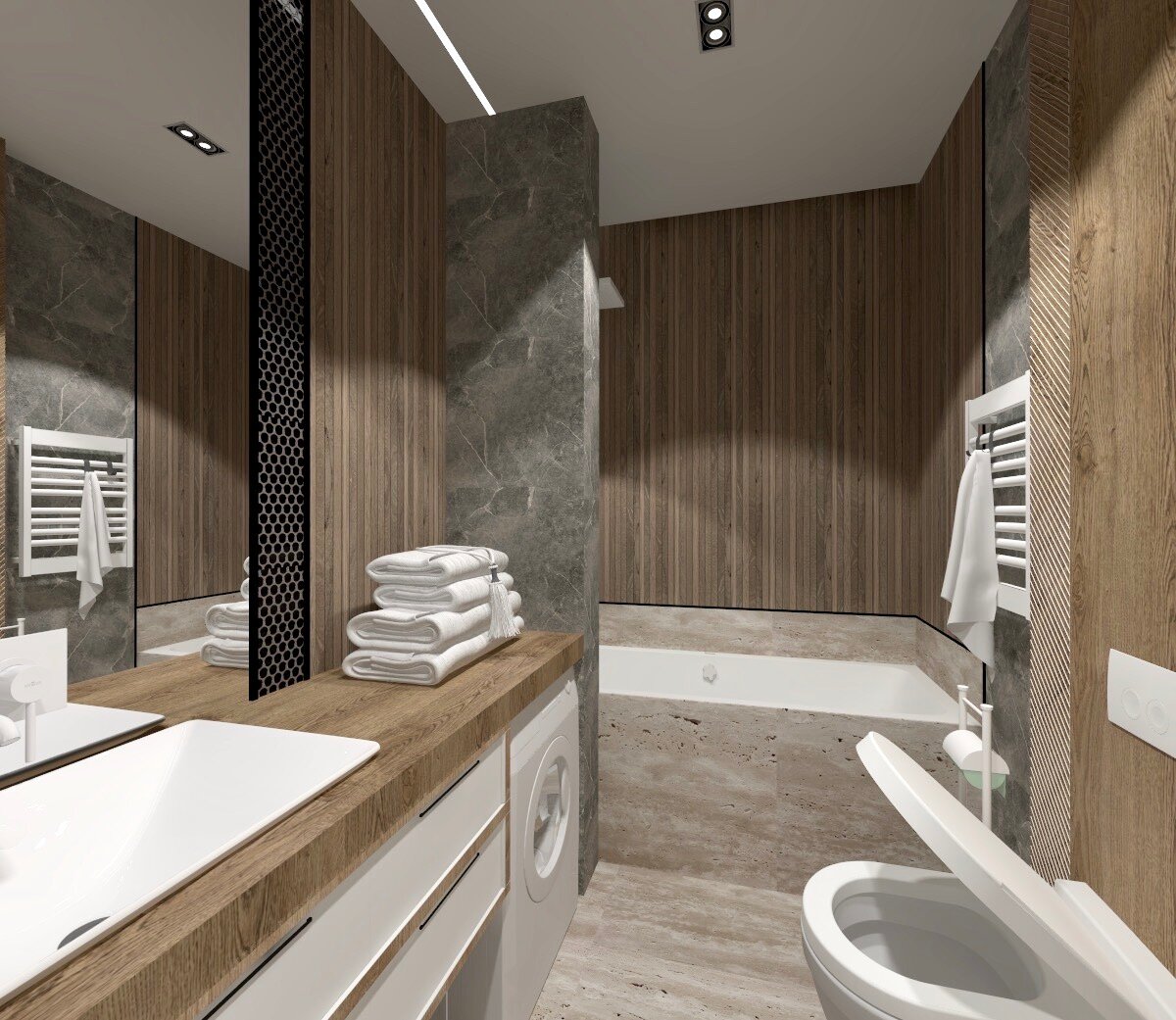 стильные ванные комнаты, ванная комната экостиль, дизайн современной ванной комнаты, ванная комната в современном стиле, современный дизайн ванной