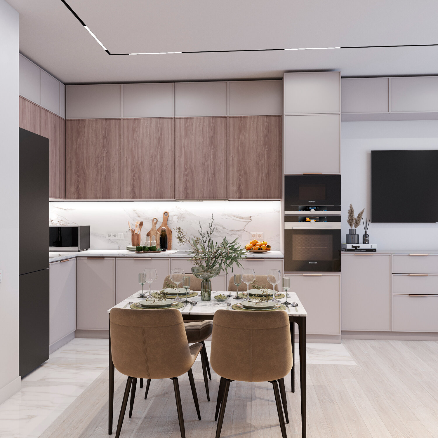 кухни в современном стиле дизайн, современные дизайн кухни, кухни гостиная, современный дизайн кухни гостиной, интерьер современной кухни