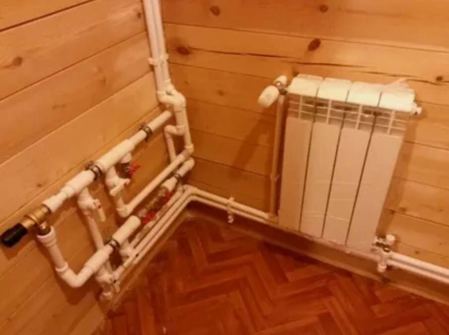 отопление из полипропиленовых труб в частном доме, отопление с полипропилена в частном доме, отопление в частном доме, трубы для домашнего отопления, отопление из полипропилена в частном доме