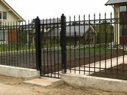 кованые заборы, металлические заборы, сварной забор, заборы для частного, кованый забор с металлическими столбами