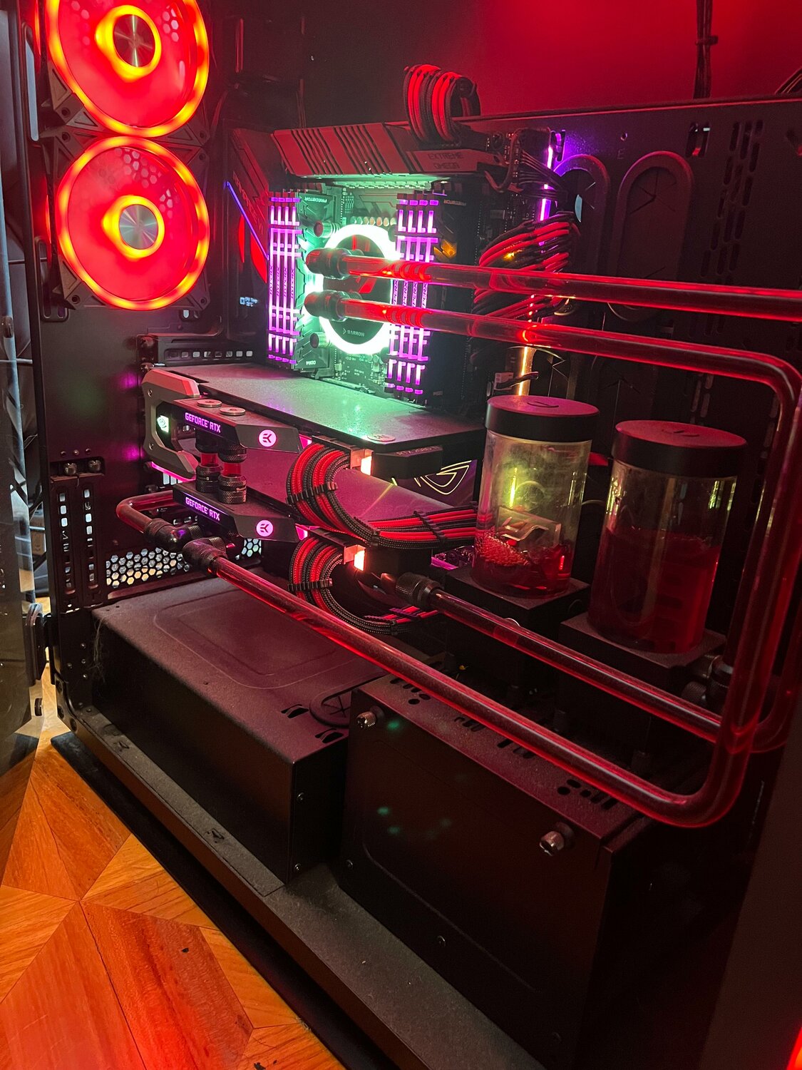 компьютерные комплектующие, мощный игровой пк, пк мощный, компьютера, пк с подсветкой