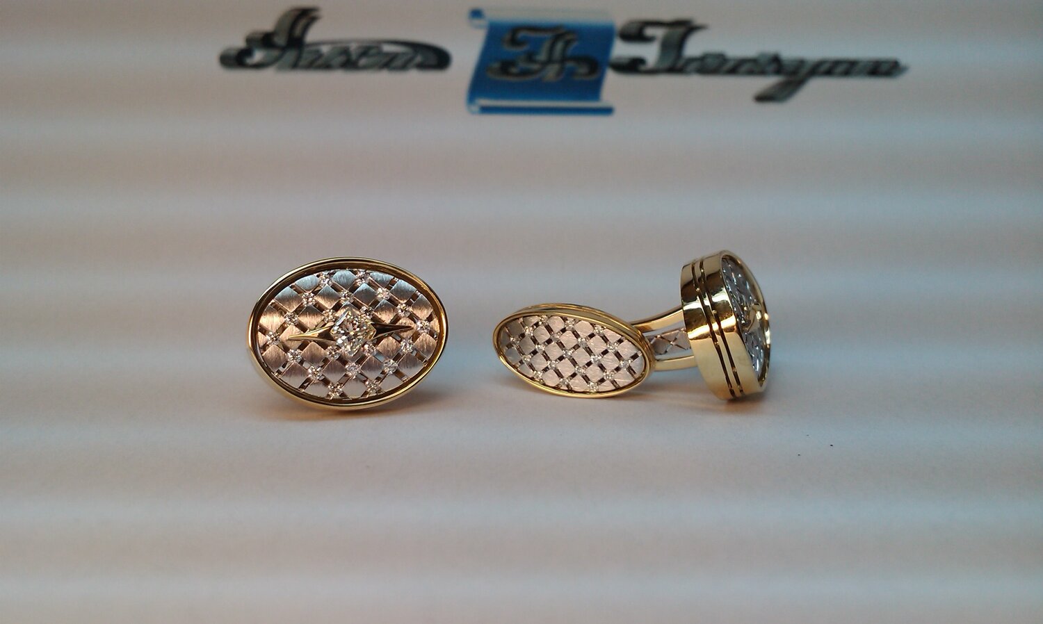 серьги пусеты с бриллиантами 585, серьги пусеты, пусеты, пусеты гвоздики, пусеты с бриллиантами