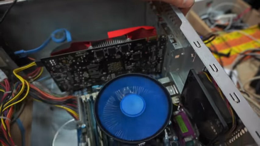 deepcool gamma archer, вентилятор deepcool gamma archer pro s1151, заглушка для материнской платы p8h61-v, msi h81m-p33, asrock h61m-vg3