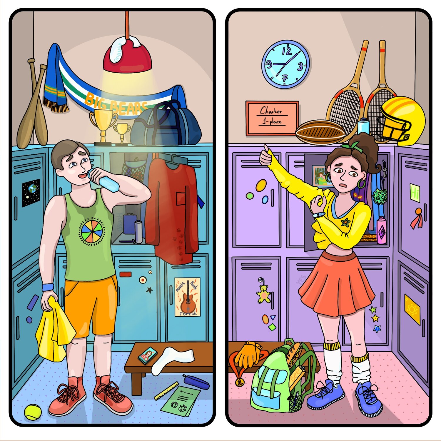 для детей, комиксы, игры, иллюстрация, игра семья