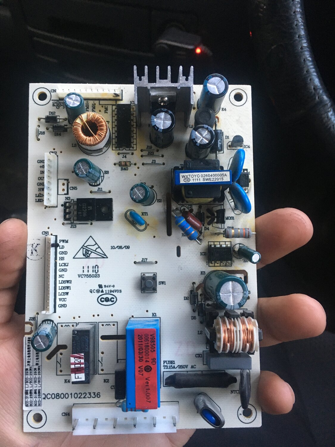 0061800014 модуль управления холодильника haier, модуль холодильника haier afd634cx, модуль питания lk-pl320408, плата управления холодильника haier afd634cx, плата блока питания