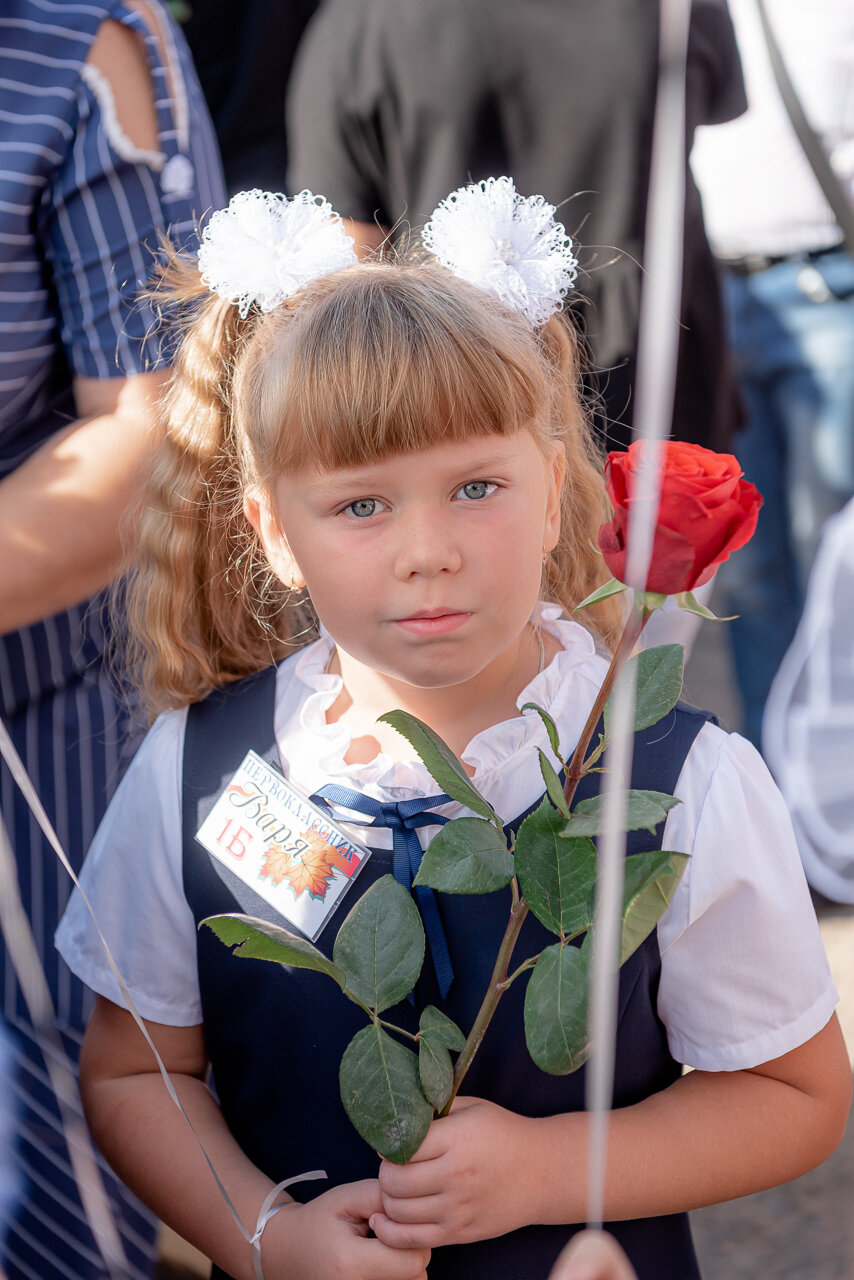 1 сентября в школе, 1 сентября, первоклашки, 1 сентября в садике, девочка