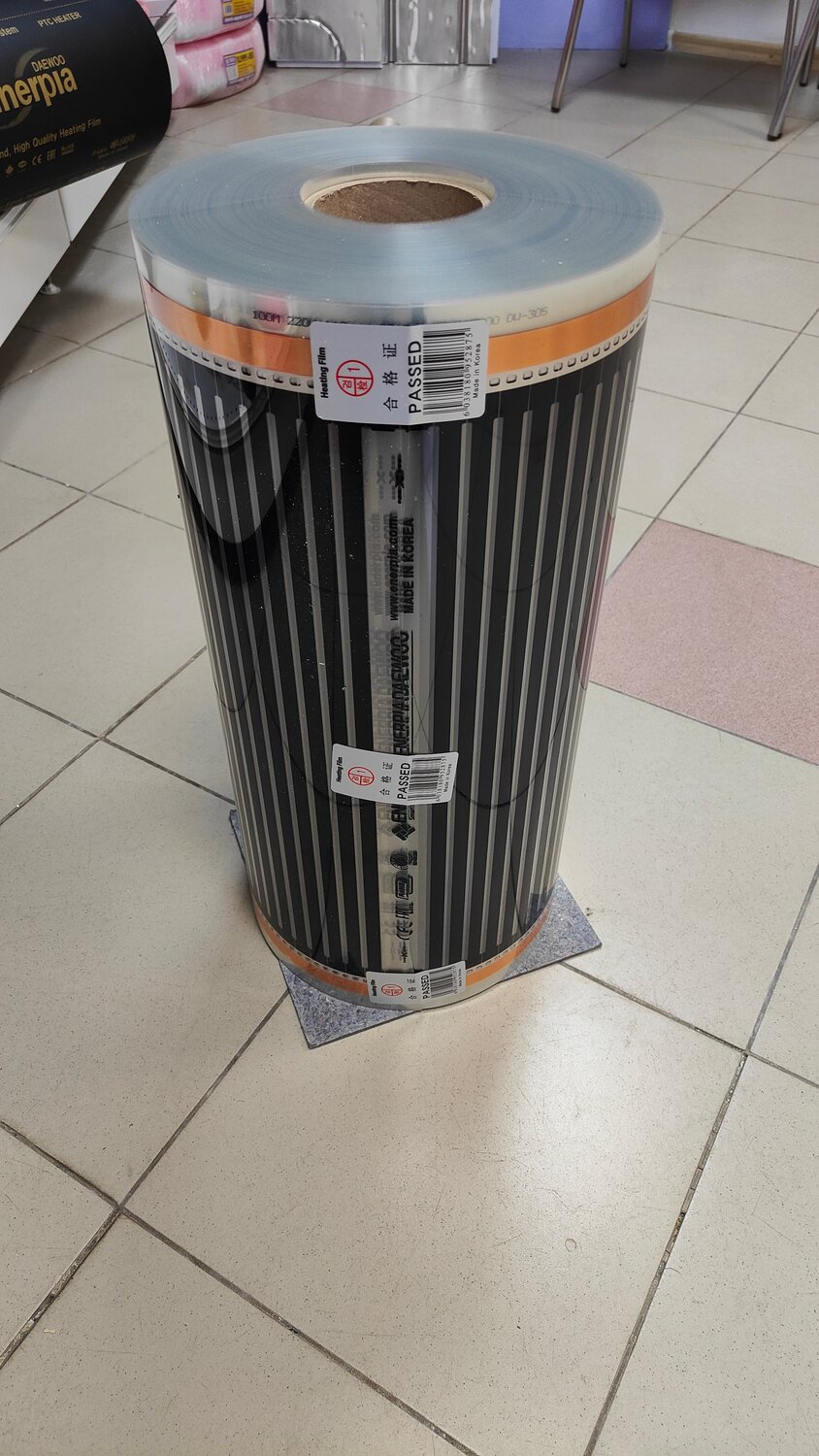 инфракрасная пленка varmel eco film 1.0-110вт, инфракрасная пленка in-therm сплошная, инфракрасная пленка q-term 80см, пленочный теплый пол, инфракрасная пленка