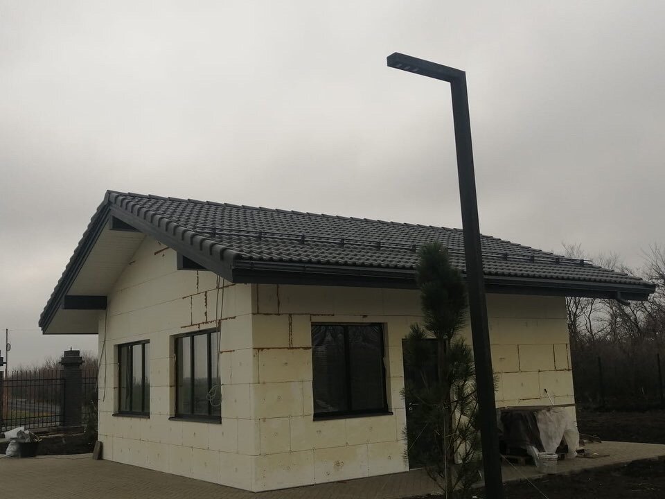 дом, дом коттедж, одноэтажный дом, загородный коттедж, дома дом