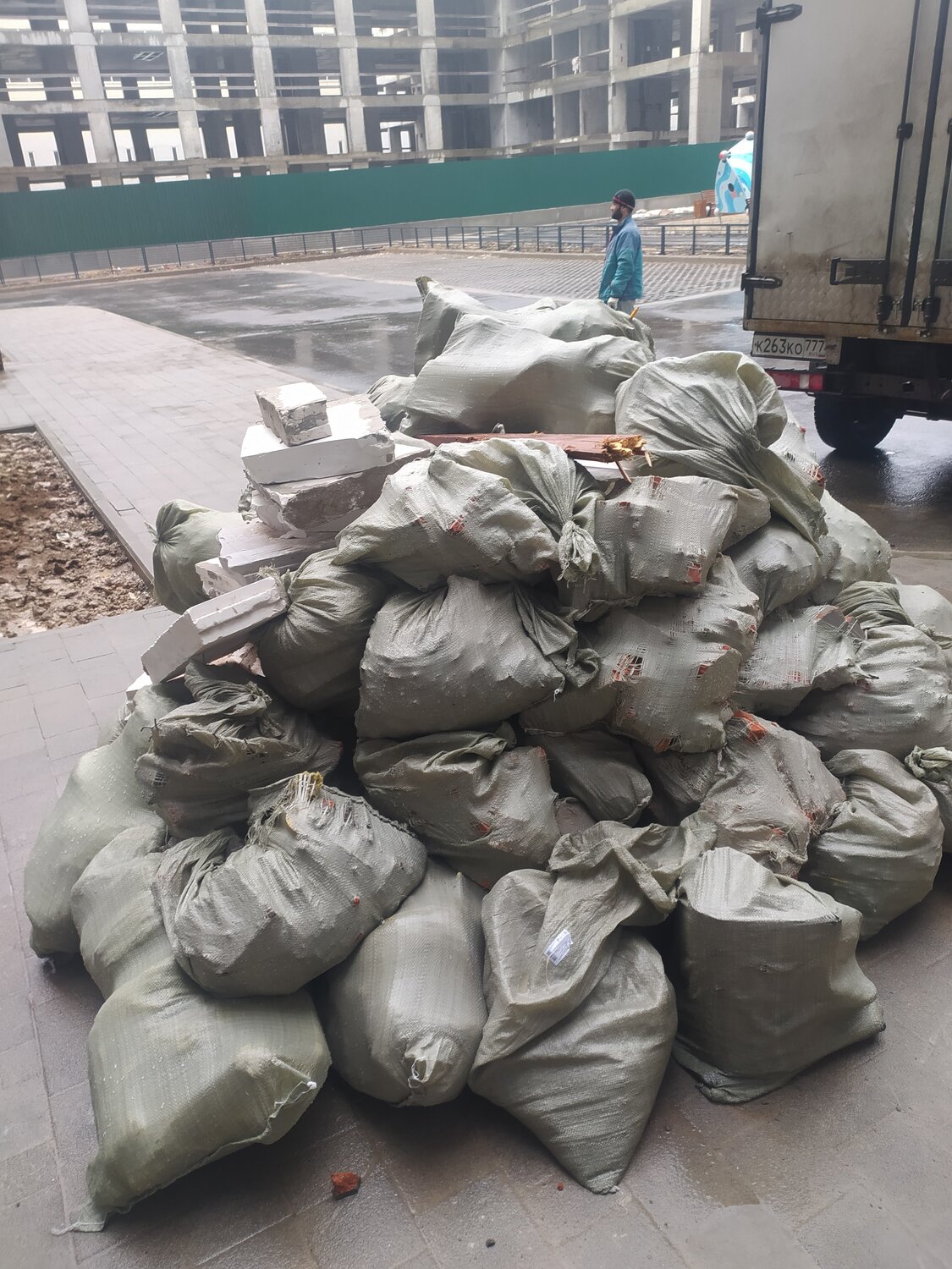 строительный мусор, мешки для строительного мусора, вывоз мусора, мусор, отходы