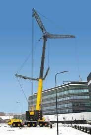 подъемный кран grove, кран, manitowoc cranes, grove gmk 6400, башенный кран