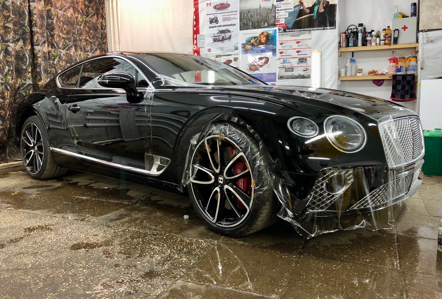 bentley continental gt, bentley motors, bentley continental gt v8 s 2017, бентли континенталь gt 2017 черный, bentley continental gt 2019 black