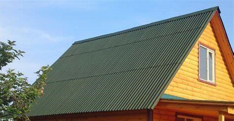 крыша из ондулина, крыша из профнастила, кровля из ондулина, кровля ондулин, ондулин на крышу