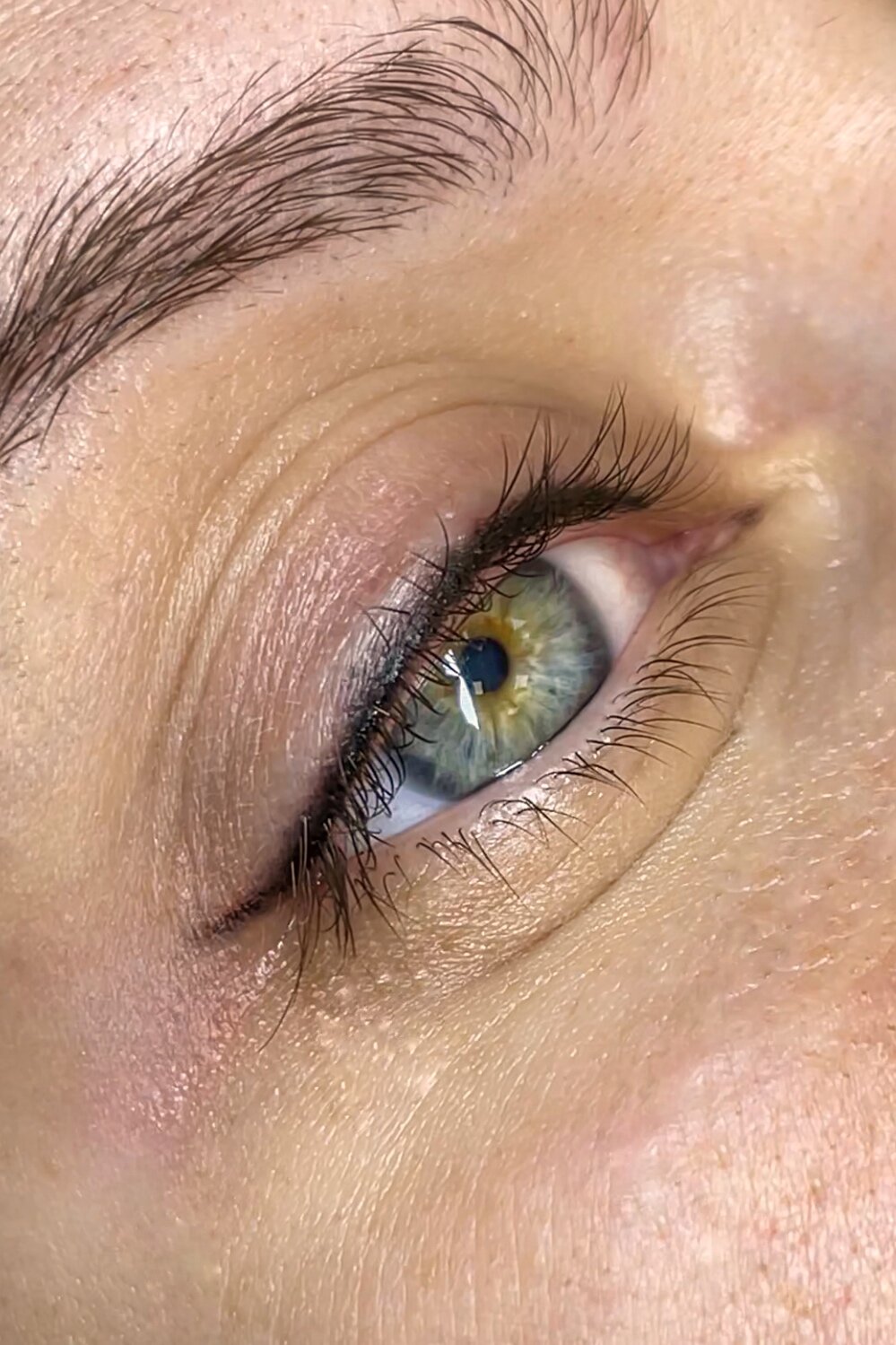 межресничка, перманентный макияж век межресничка, пм межресничного пространства, перманентный макияж межресничка, перманентный макияж век