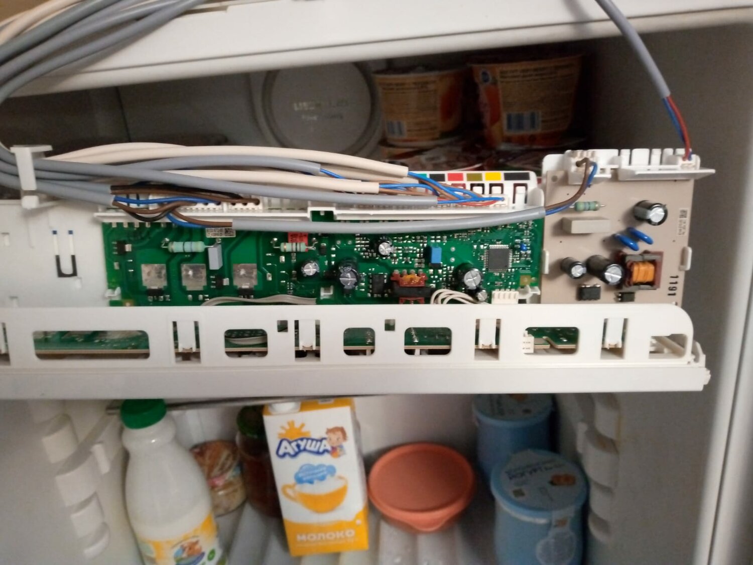 плата управления для холодильника electrolux, модуль управления холодильника electrolux, электронные модули, электронный модуль для стиральной машины gorenje, модуль управления холодильника