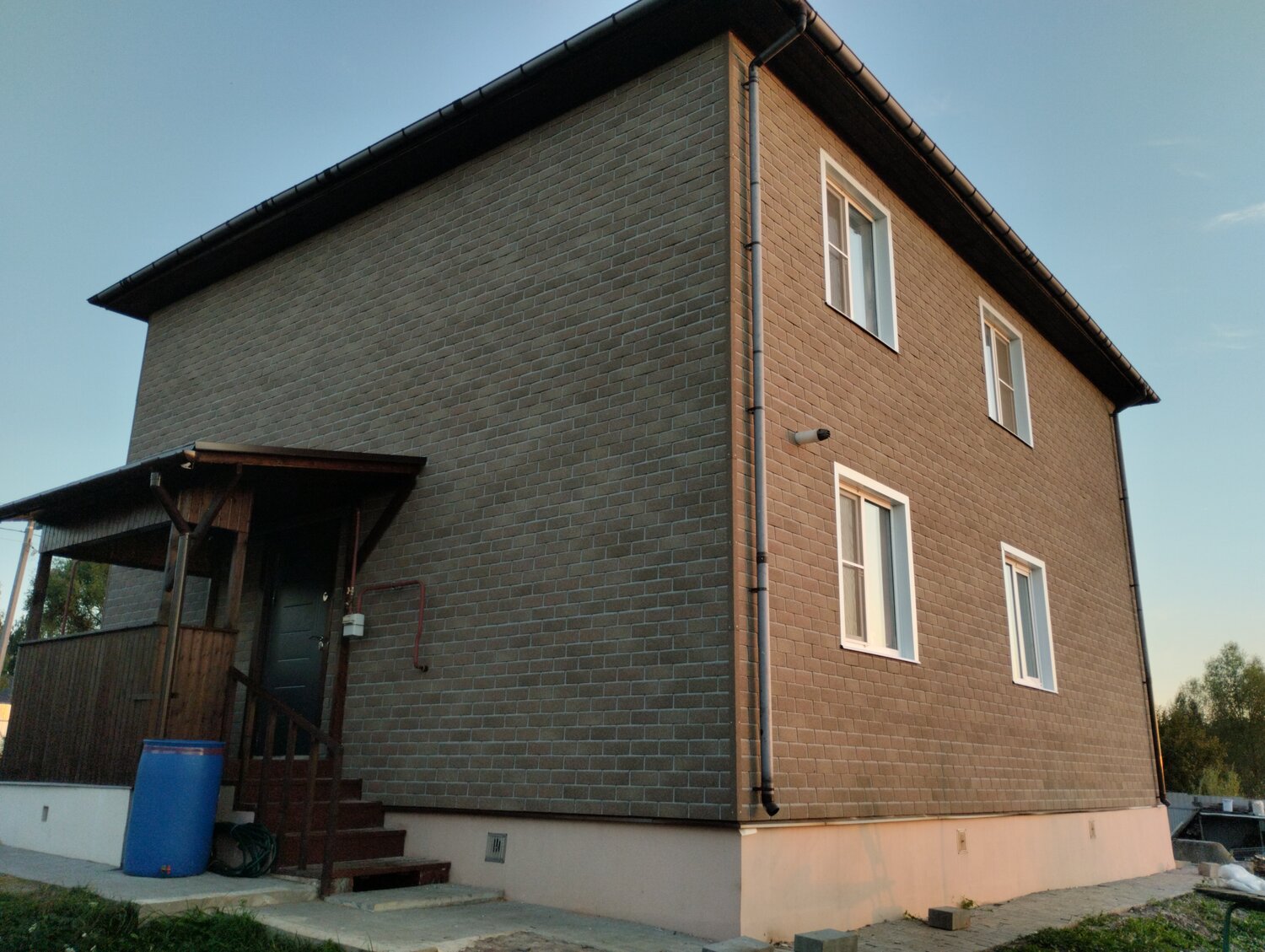 фасадная панель кирпич, фасадные панели docke klinker, микс 410 амк фасад, docke stein бронзовый, фасадная панель деке